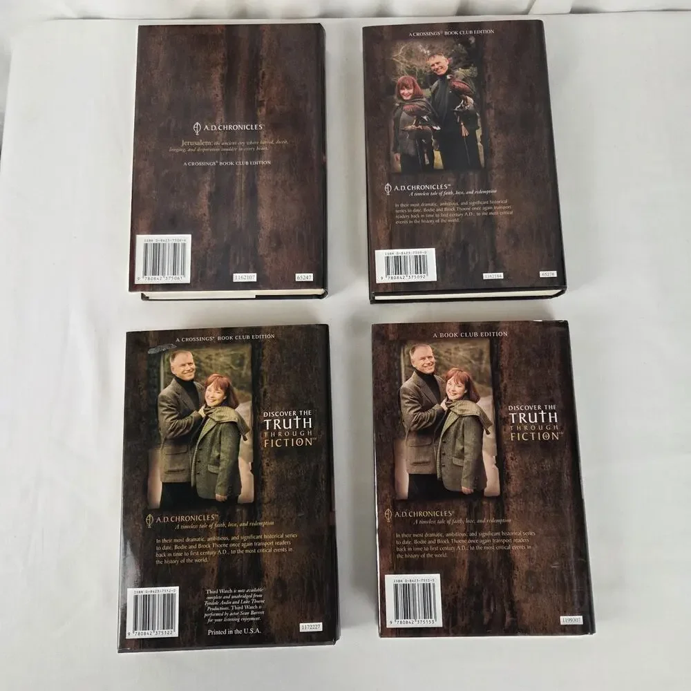 A D Chronicles Series Books 1-4 Hardcover Book Set Thoene 1st 2nd 3rd 4th Lot
